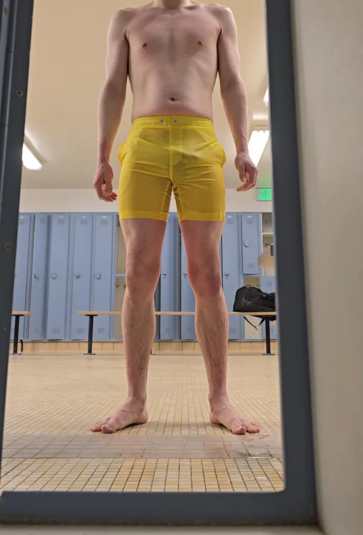 Why even wear shorts at this point? posted by Freeballing49