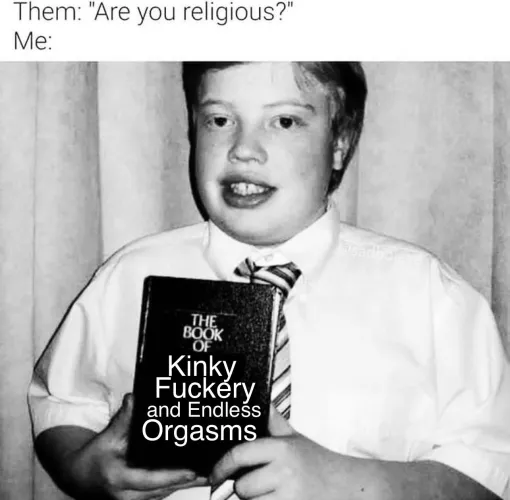 Why yes, I *am* quite devoted. Thank you for asking  [OC Meme] by valeriethinevalkyrie