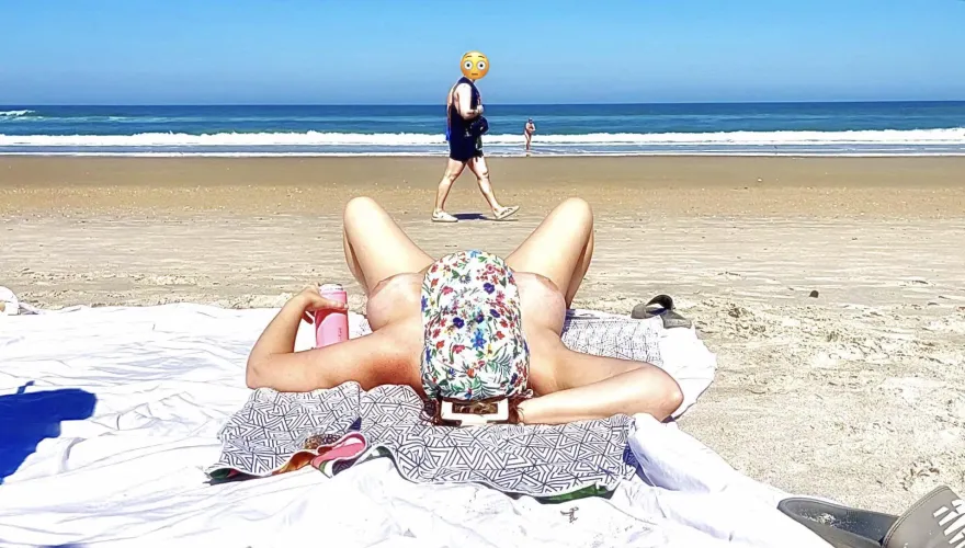 Wide open innie views for anyone walking by by TheScent0fAWoman