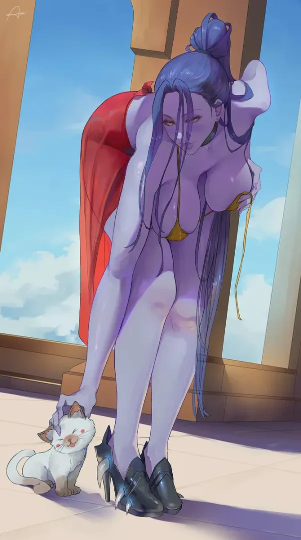 Widowmaker no es tan mala (Araneesama). posted by X18Master_Man18X
