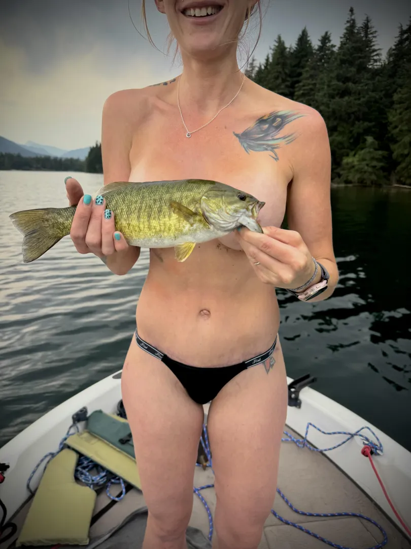 Wife and I had a good day on the lake. posted by HuckleberryNo8346