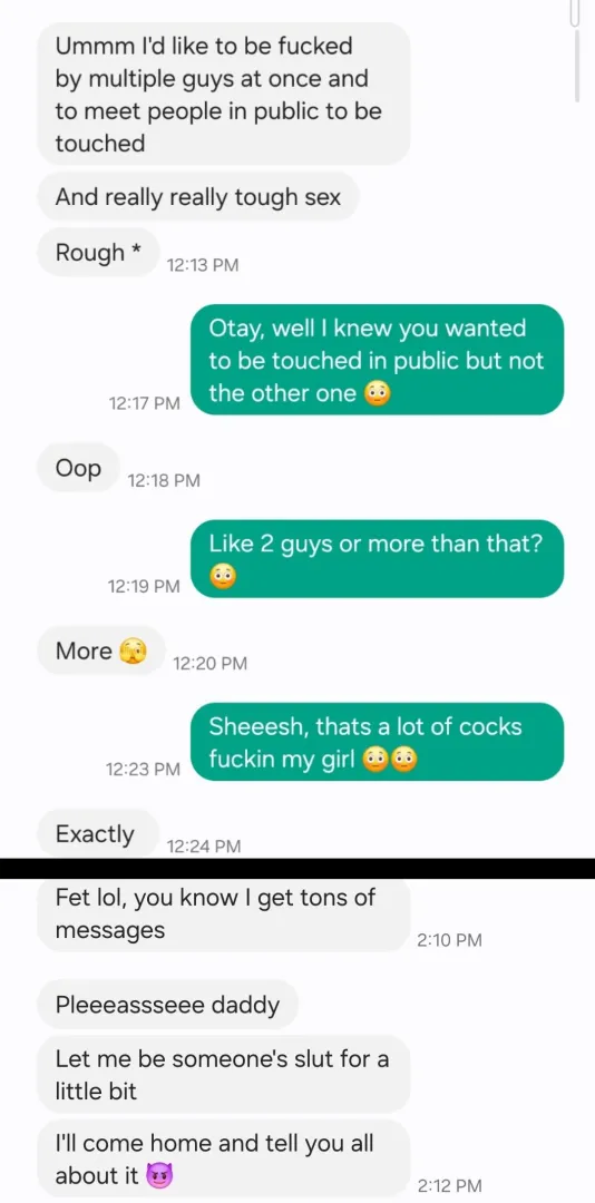 Wife begging me to let her be another man's slut posted by OH_Cuck