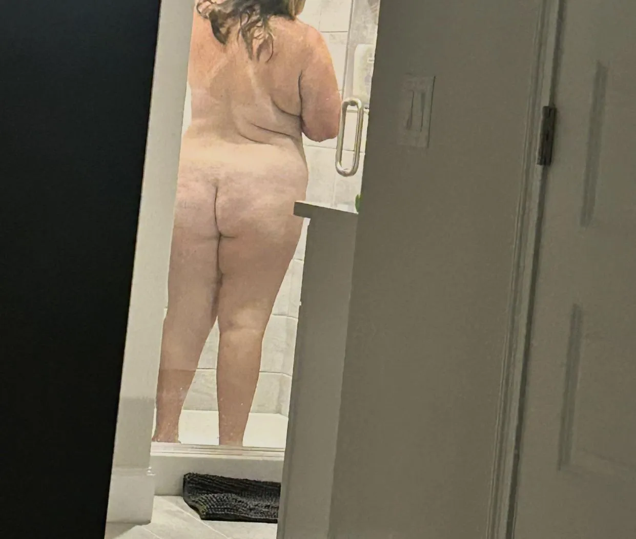 Wife in shower posted by Pleasant-Skin9654