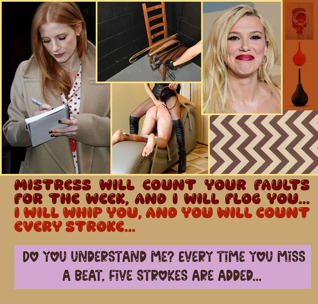 will count your faults posted by Slave_Leo