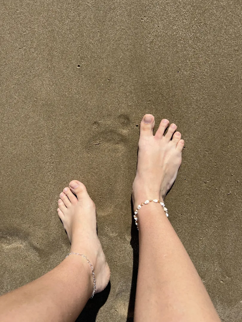 Will you lick the sand off my feet?  posted by Blake_Eva