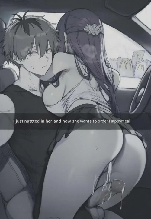 Will you take me for dinner if I let you cum inside? by casual_couple