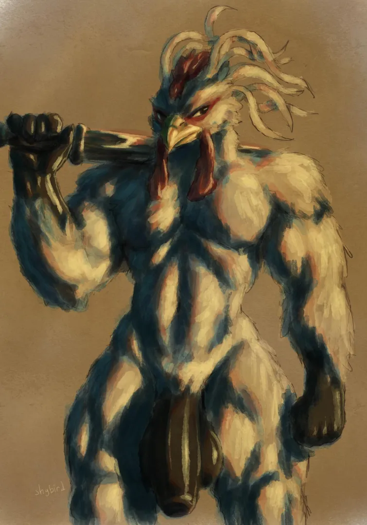 Windless chicken (me) posted by ShyBird_