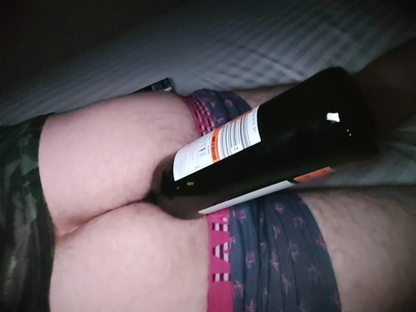 Wine bottle in my ass posted by ruinedbf