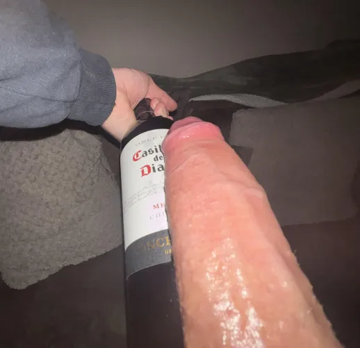 Wine bottle thick  by girthmaester