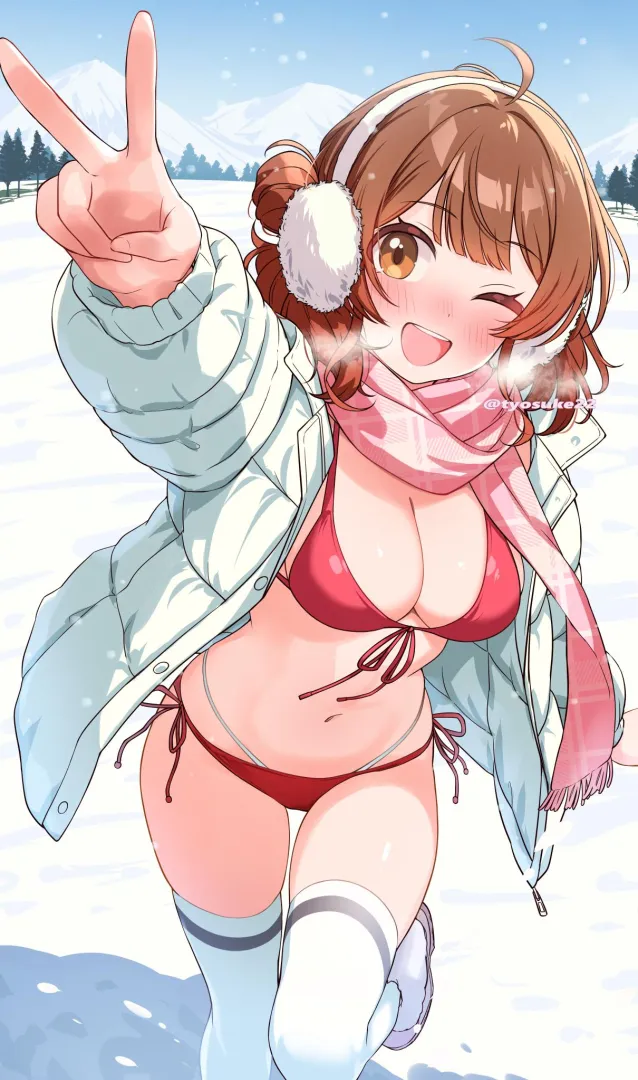 Winter Bikini Ume posted by A_MASSIVE_PERVERT