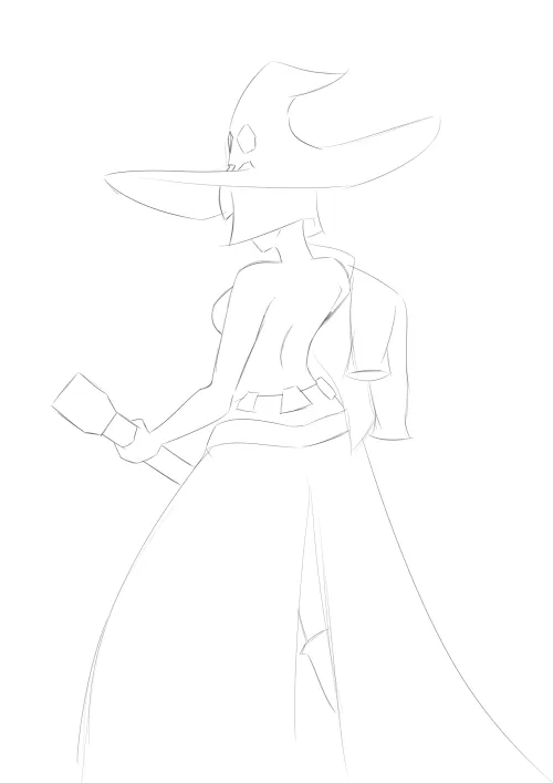 (WIP) I-no Victory pose by Dry-Bluejay-2625