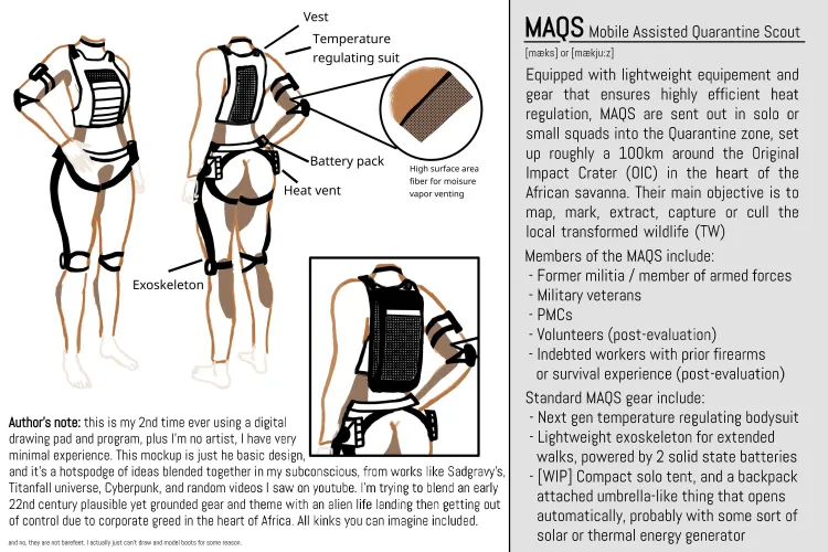 [WIP] Making the foundations of my near-future world, full text in body by CommanderFoxNSFW