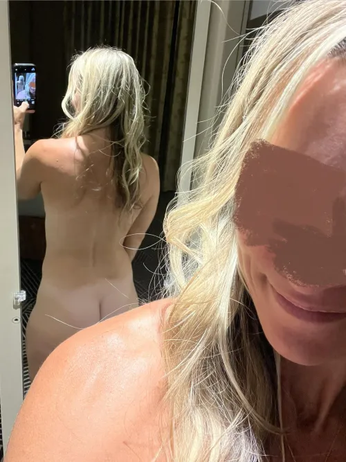 Wish I wasn’t traveling alone, this big hotel room is lonely by WifeyFay