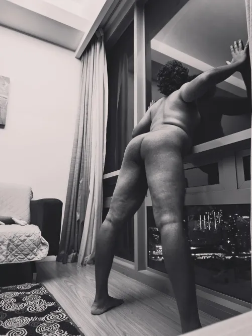 Wishing I was pounded here looking over the skyline by creamconnoisseurrrrr