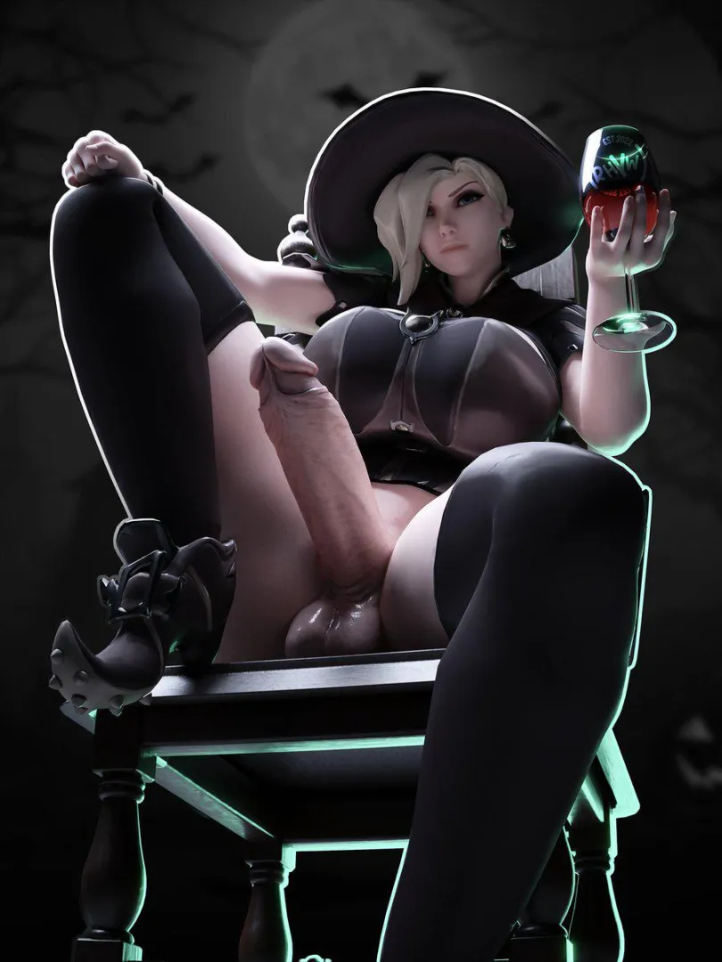 Witch Mercy (Rhyw) [Overwatch] posted by Mxfyn