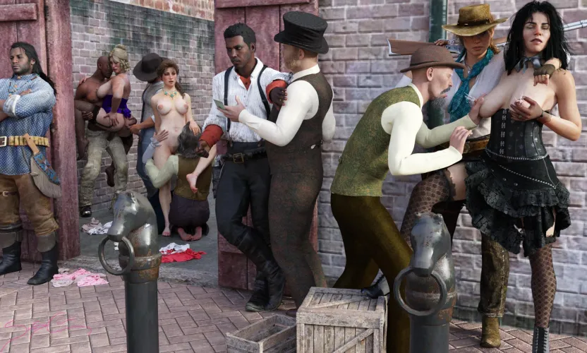 With Arthur & Dutch in Guarma, Sadie had ideas on how the gang could earn money... (Shannon St. Claire) by omgshannonwtf