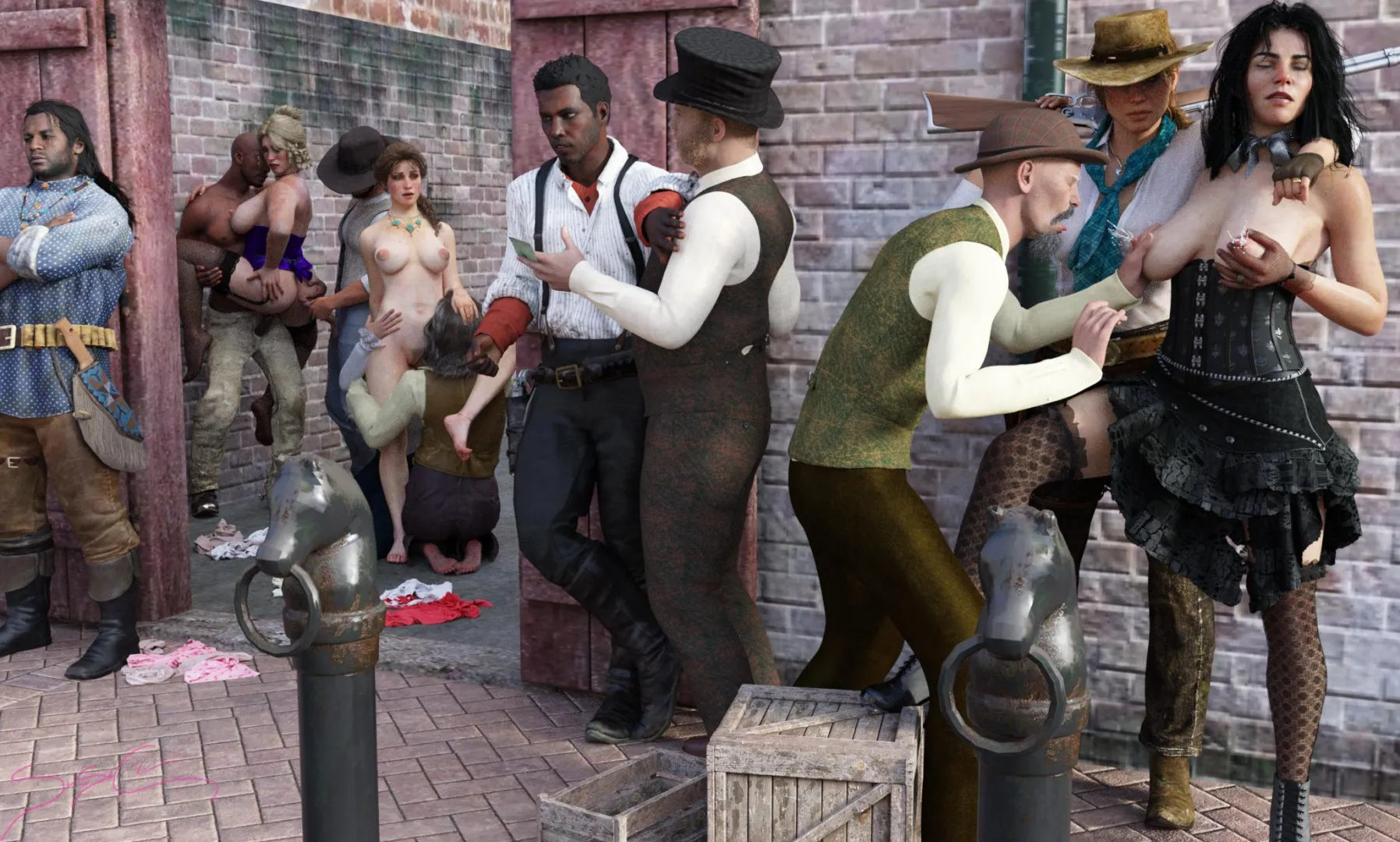 With Arthur & Dutch in Guarma, Sadie had ideas on how the gang could earn money... (Shannon St. Claire) posted by omgshannonwtf