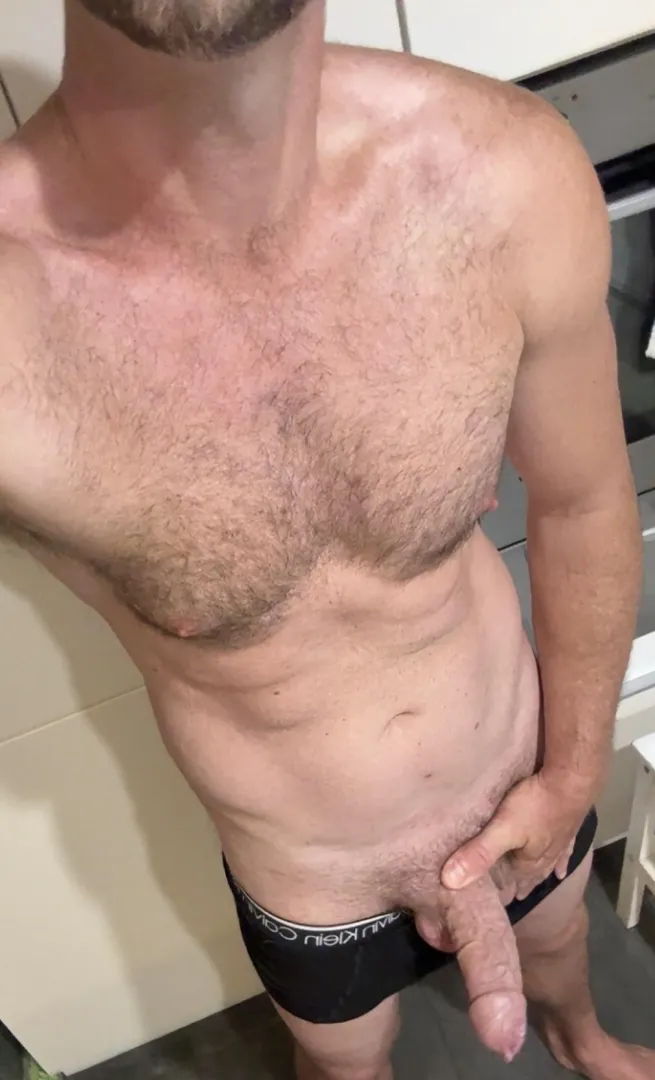 Woke up hard Wednesday - (m)aybe it will get put to good use, maybe not… posted by CarpeDirectMessage