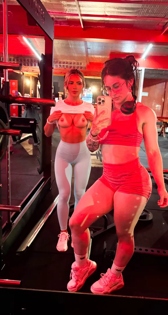 Wooul you work out with us  posted by chezypretty