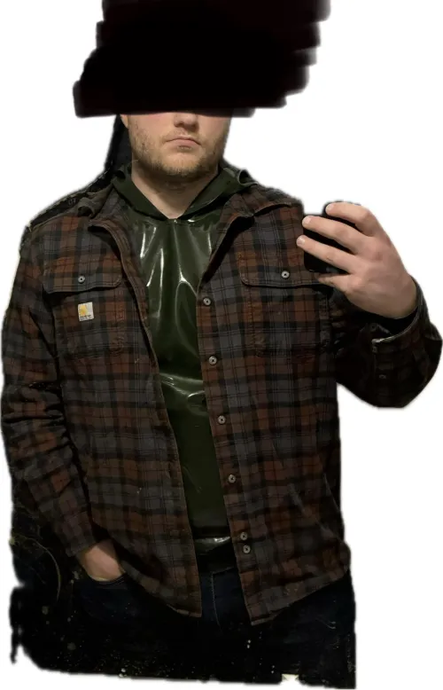 Wore Latex on a Date for the First Time. Trying to Make Latex More Masculine by Porn-account-here