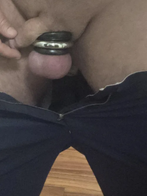 Work stretch by Stockinglover69