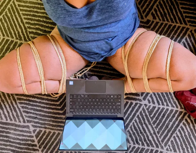 working? hardly. by tieme2thebedpost