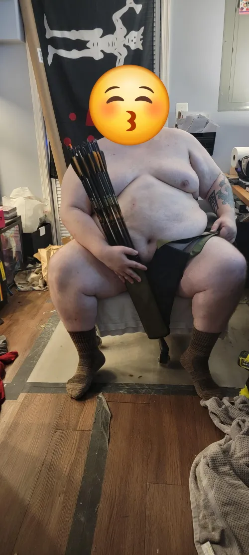 Working on my Cupid impression by Drak3