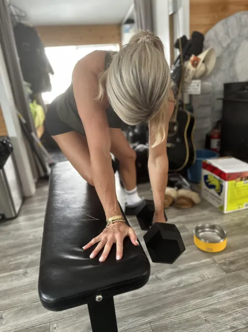 Working out at the cabin by Vixen_diva42