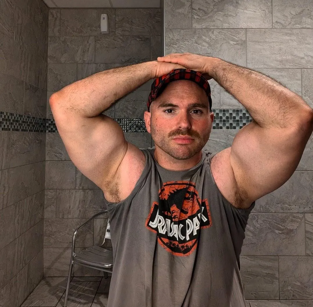 Workout complete. Pits ripe AF  posted by TerryTbird