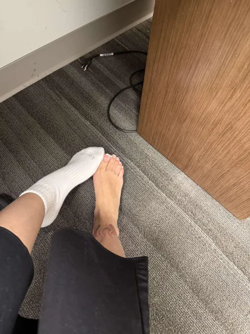 Worn socks make you feel better  by QueenB_Toess