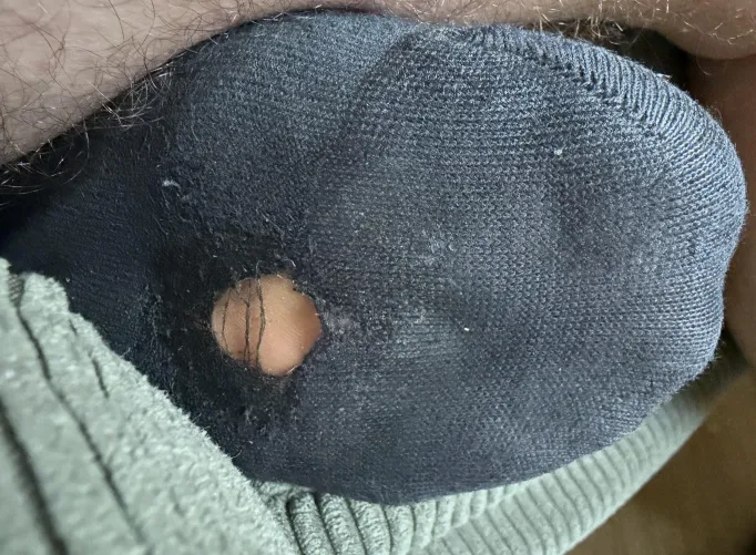 Wornout Pumas - more than 6 weeks by socksandfeet13