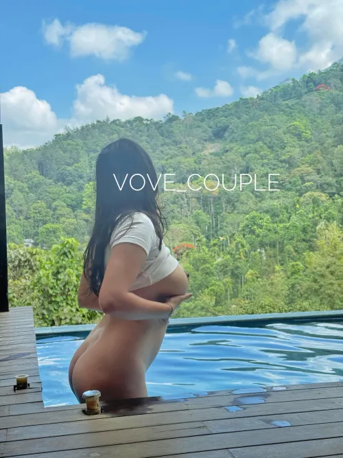 Would you bend me over this pool edge and fuck me raw while the whole jungle watches? by vove_couple