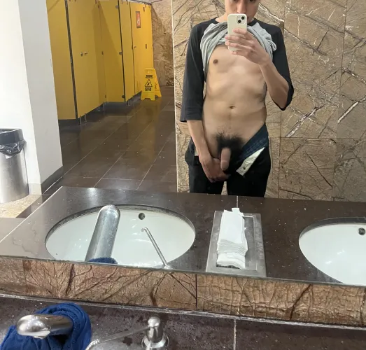 Would you check my hairy dick in the public bathroom? by _lucid_sleep_walker