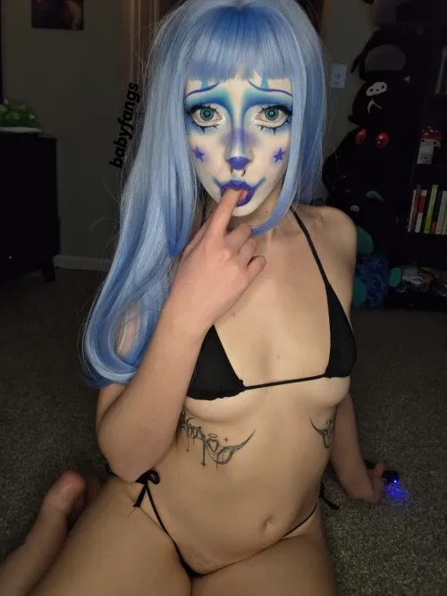 would you clown around with me?  by babyfangz69