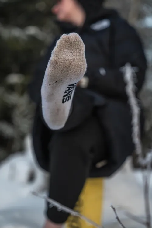 Would you ever like to get a sockjob outdoor?  by AnaPolishSecret