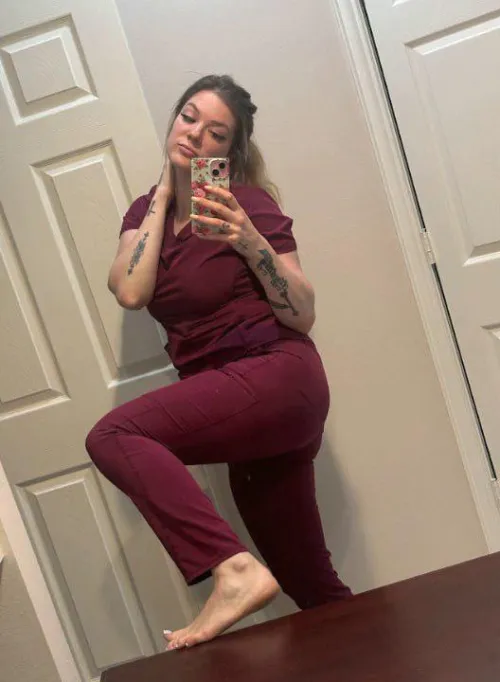 Would you go our your knees and let your new nurse examine your mouth by Suspicious-Peach4692