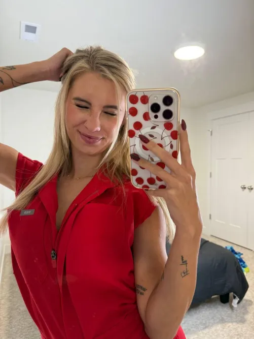 Would you hangout with naughty blonde nurse? by nurseariaxo