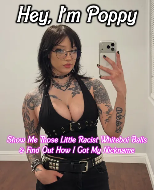 Would you let Poppy take charge, whiteboi? by RepulsiveWh1tebo69