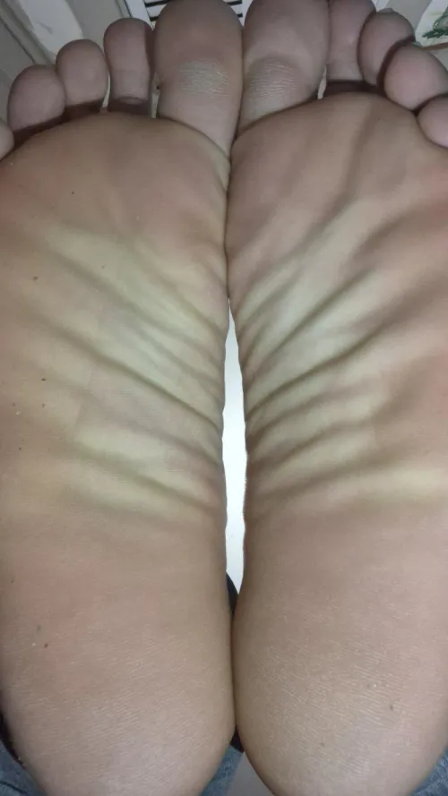 Would you lick them clean? by BigFeets18