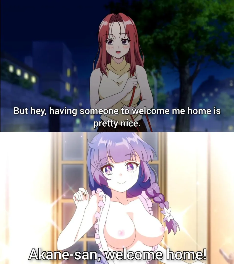 Would you like dinner? Would you like a bath? Or would you like me? (Does It count if you lose your virginity to an android episode 4) posted by One_Opinion_1277