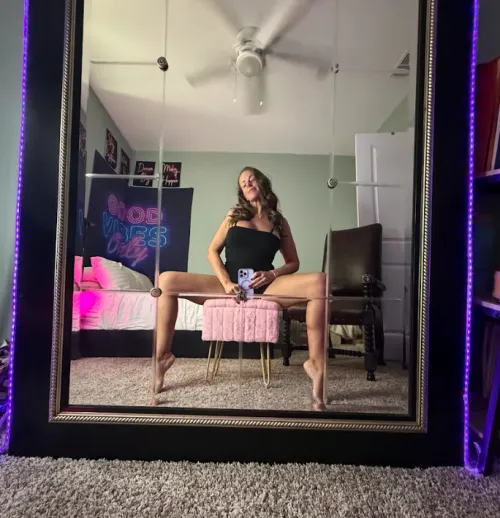 would you like to see what's behind the camera by Thin_Expression_8209