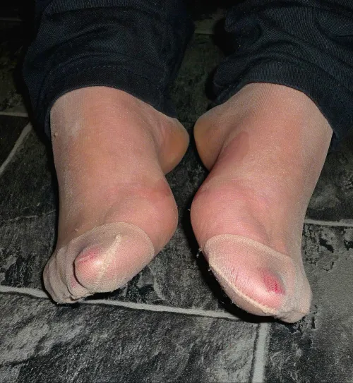 Would you like to slip between my feet? by misskatefeet1