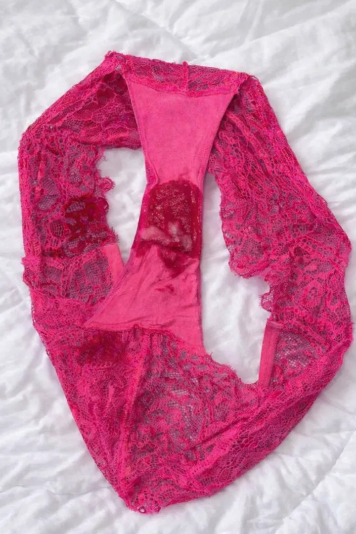 Would you like to sniff my creamy panties??  posted by Independent-Fox-7482