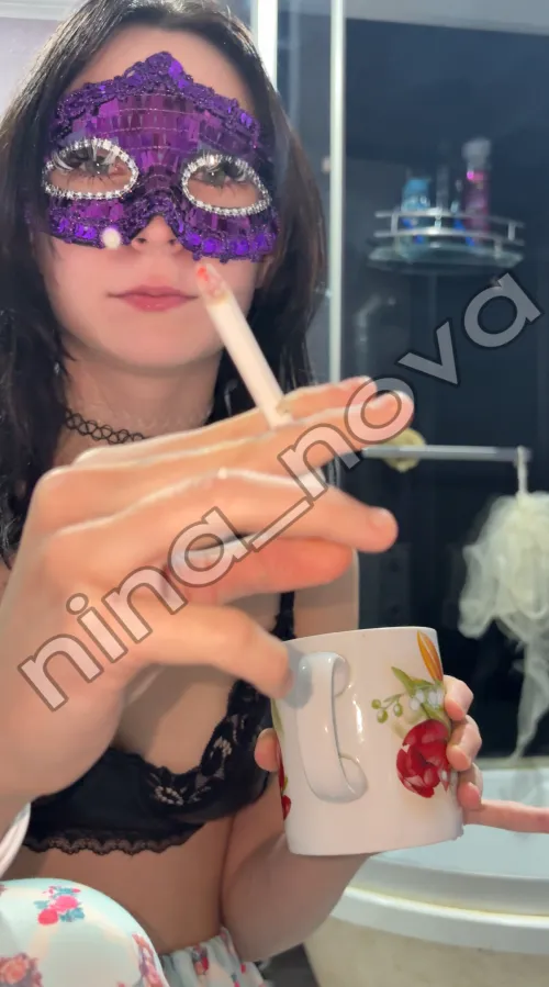 Would you like to take a cig break with me, wouldn't you? by MissNinaNovaQueen