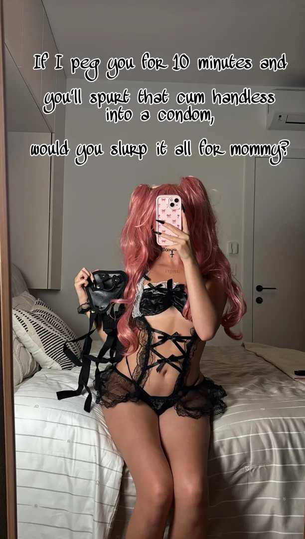 Would you slurp it all for mommy? posted by PinkDolxo