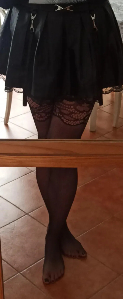 Would you stare at my feet in public? by IllustratorOdd3074