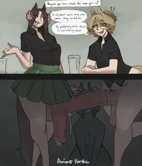 Wouldn't you love coworkers like them? by BlushCinder