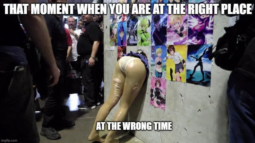 Wrong time right place by FatJimmyy