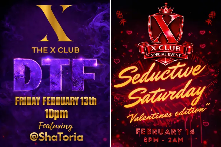 X CLUB this weekend!!! by FieryCoupleMB