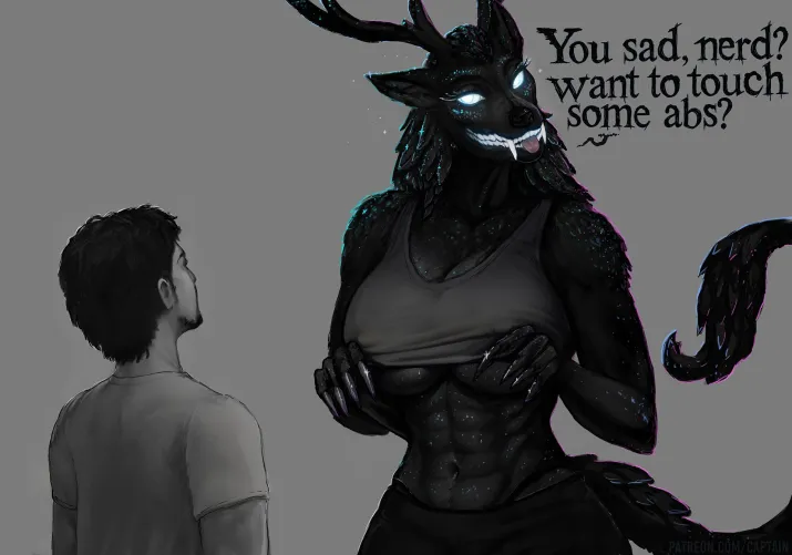 Xeno Therapy [OC] [MF] by alexiuss